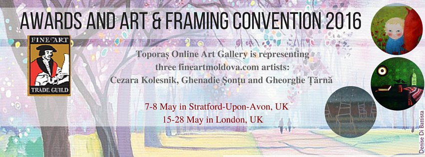 See the paintings of Moldovan artists in the UK
