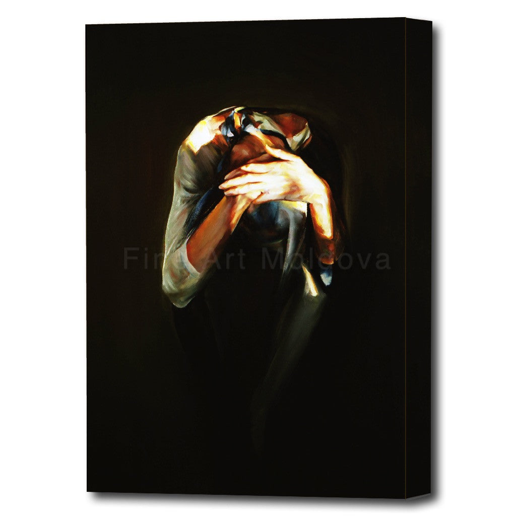 Canvas print entitled harlequin (4 of 5, small size) by Robert Ixari